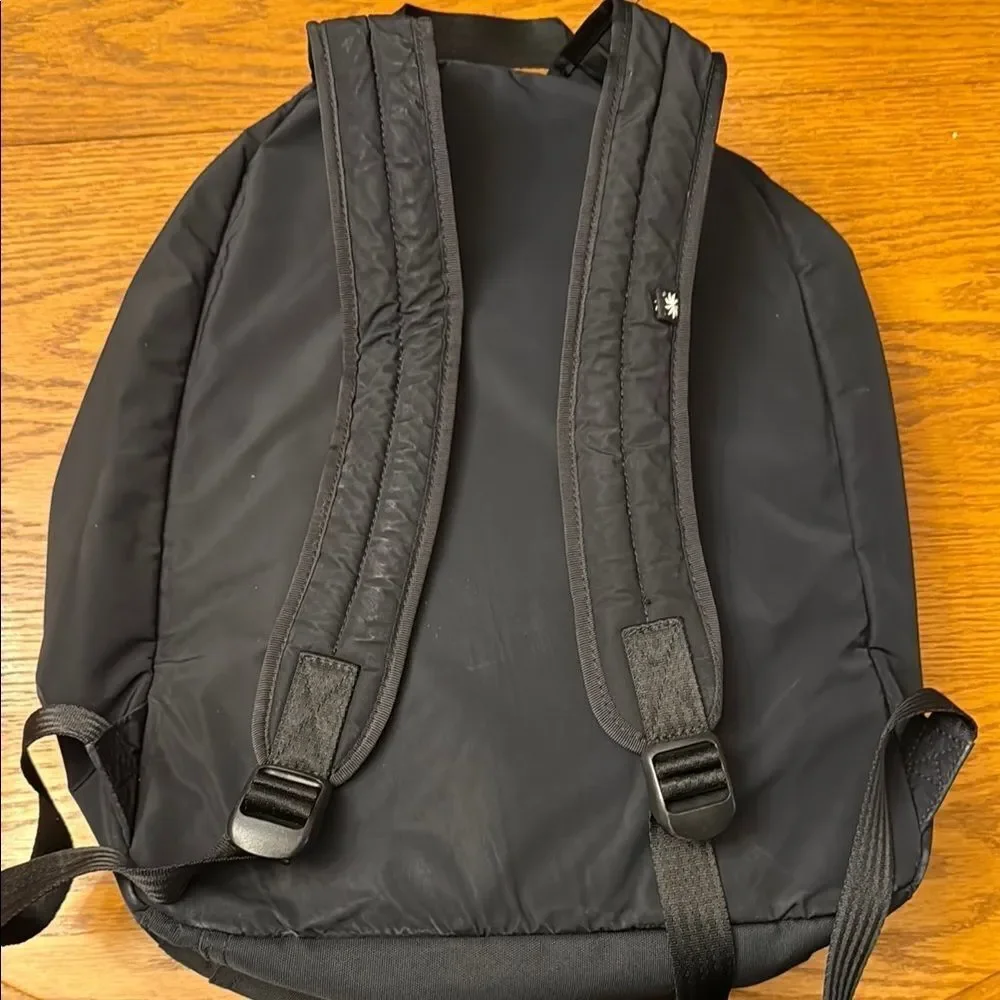 Athleta Black Backpack Minimalist Design